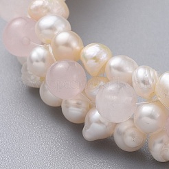 Natural Freshwater Pearl Necklaces&nbsp;NJEW-JN02509-01