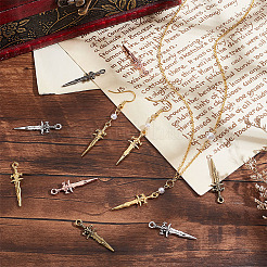 150Pcs 5 Colors Alloy Pendants&nbsp;FIND-GL0001-30
