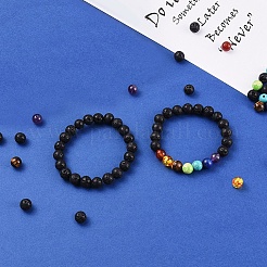 DIY Chakra Stretch Bracelet Making Kits&nbsp;DIY-JP0005-63G