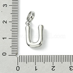 Rack Plating Brass with ABS Plastic Pearl European Dangle Charms&nbsp;KK-G501-02U-P