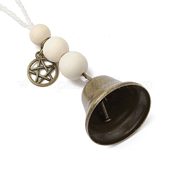 Iron Bell Hanging Ornaments&nbsp;HJEW-JM02523-05