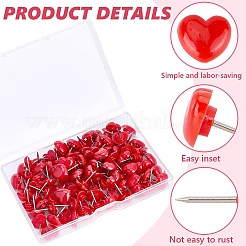 Heart Plastic Push Pin&nbsp;FIND-WH20003-88A