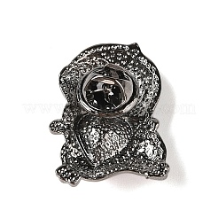 Zinc Alloy Rhinestone Brooches&nbsp;JEWB-E037-02B-02