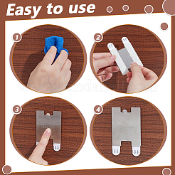Self-adhesive Stainless Steel Wall Hook&nbsp;AJEW-WH0596-567