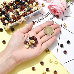480Pcs 6 Colors Opaque & Transparent Plastic Beads&nbsp;KY-YW0001-75A