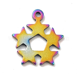 Ion Plating(IP) 201 Stainless Steel Pendants&nbsp;STAS-A066-10M