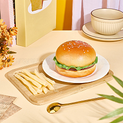 12Pcs PVC Imitation Food French Fries & 1Pc PU Leather Imitation Hamburger&nbsp;AJEW-CN0007-07