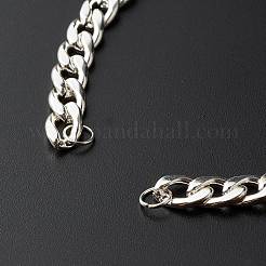 304 Stainless Steel Cuban Link Chain Bracelet&nbsp;AJEW-JB01014