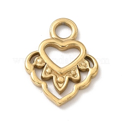 Ion Plating 304 Stainless Steel Pendants&nbsp;STAS-H165-12G