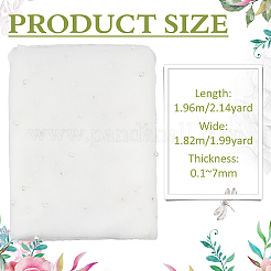 Organza Mesh Flower Bouquets Wrapping Paper&nbsp;OCOR-WH0092-34A