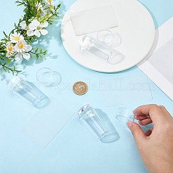 Plastic Nail Art Stamper Scraper with Cap&nbsp;MRMJ-CP0001-53