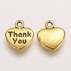 Tibetan Style Alloy Charms&nbsp;X-TIBEP-A15913-AG-RS