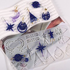 DIY Astronomical Pendant Silicone Molds&nbsp;DIY-F134-07