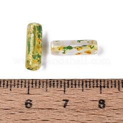 Picasso Transparent Glass Bugle Beads&nbsp;SEED-N010-02A-04