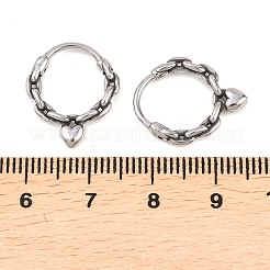 316 Stainless Steel Cartilage Earrings&nbsp;AJEW-C044-16A-AS