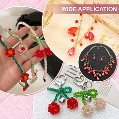 810Pcs 14 Styles Faceted Glass Beads&nbsp;GLAA-ME0001-09