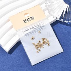 SHEGRACE Brass Crimp Beads&nbsp;XGRPCH231-188G