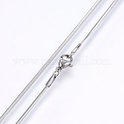 Non-Tarnish 304 Stainless Steel Herringbone Chain Necklaces&nbsp;NJEW-F227-02P-02