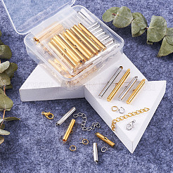 Iron Slide On End Clasp Tubes&nbsp;FIND-PJ0001-01