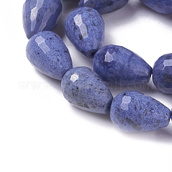 Natural Dumortierite Quartz Beads Strands&nbsp;G-P422-30