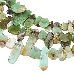 Natural Chrysoprase Beads Strands&nbsp;GG-CBA3D9B-14B