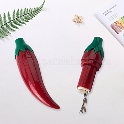 Chili Shape Plastic Needle Storage Case&nbsp;AJEW-WH20077-007