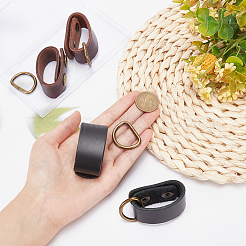 Belt Keeper with Key Holder Making Kit&nbsp;DIY-WR0008-13