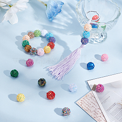 30Pcs Opaque Acrylic Beads&nbsp;SACR-UN0001-02