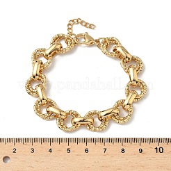 304 Stainless Steel Rolo Chain Bracelets for Women&nbsp;BJEW-S176-01G-B