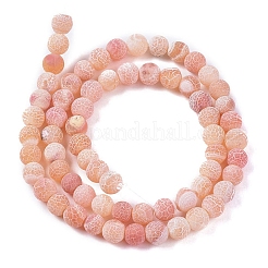 Natural Weathered Agate Beads Strands&nbsp;LS-G-L534-07-6mm