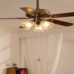 2Pcs Starfish Alloy Charms Ceiling Fan Pull Chain Extenders&nbsp;HJEW--LP00078