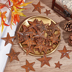 50Pcs 2 Styles Iron Pendants&nbsp;IFIN-GF0001-41B