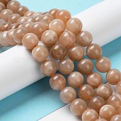 Natural Sunstone Beads Strands&nbsp;G-N327-01A-03