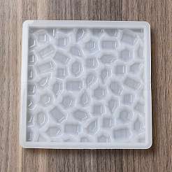 Silicone Diamond Texture Cup Mat Molds&nbsp;DIY-C061-04B