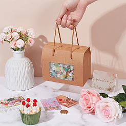 Cardboard Gift Handle Boxes&nbsp;CON-WH0086-136B