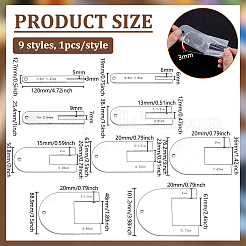 1 Set Acrylic Quilting Templates&nbsp;SENE-BC0002-02