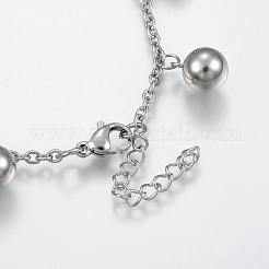 304 Stainless Steel Anklets&nbsp;AJEW-G016-01