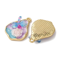 Alloy Enamel Pendants&nbsp;ENAM-B028-19KCG