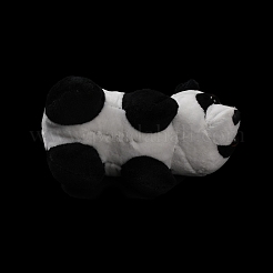Cartoon PP Cotton Plush Simulation Soft Stuffed Animal Toy Panda Pendants Decorations&nbsp;HJEW-K043-08