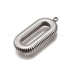 304 Stainless Steel Pendants&nbsp;LS-STAS-M116-02P