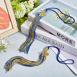 Polyester Graduation Tassel Pendant Decorations&nbsp;AJEW-WH20020-078F