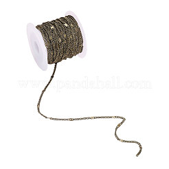 Brass Coated Iron Cable Chains&nbsp;CH-CJ0001-05AB