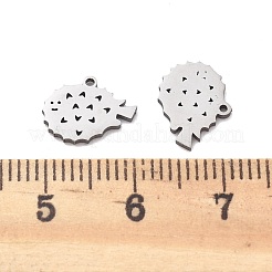 201 Stainless Steel Charms&nbsp;STAS-V001-01