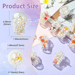 12Pcs Milk Tea Cup Theme Opaque Acrylic Pendants&nbsp;OACR-CJ0002-30
