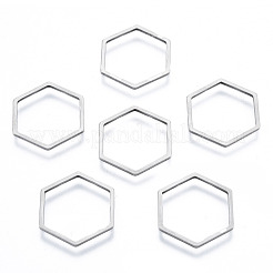 Non-Tarnish 201 Stainless Steel Linking Rings&nbsp;STAS-N090-T13-1