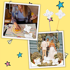Paper & PVC Blank DIY Pinwheels Craft for Kids Art and Craft&nbsp;FIND-CP0003-26B