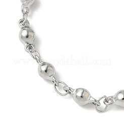 304 Stainless Steel Bar Link Chains Bracelet Making&nbsp;AJEW-JB01350-02