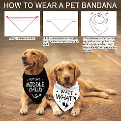 Cotton Dog's Kerchief&nbsp;AJEW-WH0592-001