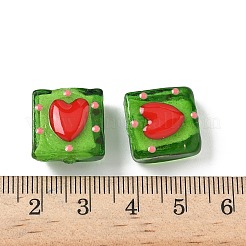 Handmade Lampwork Enamel Beads&nbsp;LAMP-G147-02