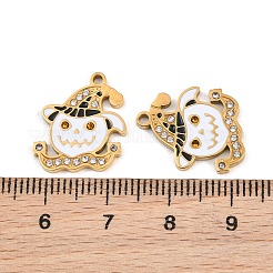 304 Stainless Steel Enamel Pendants&nbsp;SA-CBA85C0-03G